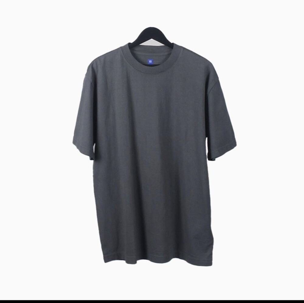Yeezy Gap Short Sleeve T-Shirt Dark Grey XL Relaxed Fit